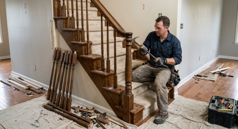 Banister Removal in Conroe, TX