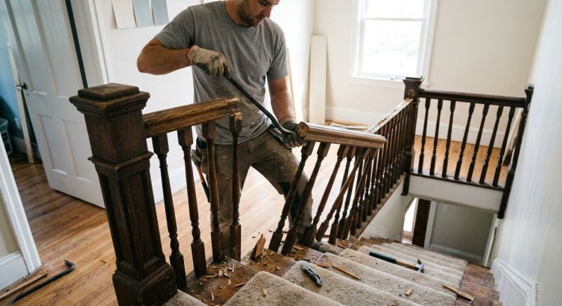 Banister Removal in Katy, TX