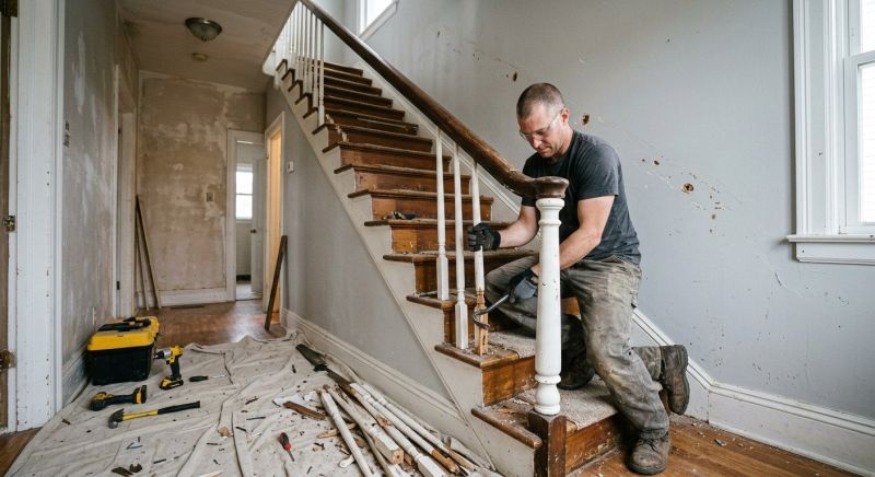 Banister Removal in Santa Rosa, CA