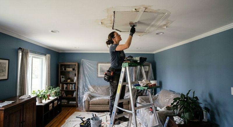 Ceiling Leak Repair Service in Conroe, TX