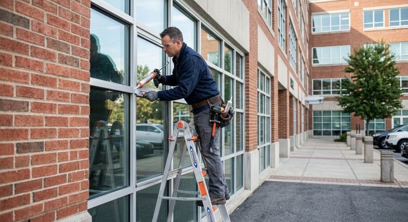 Commercial Caulking Service in Conroe, TX