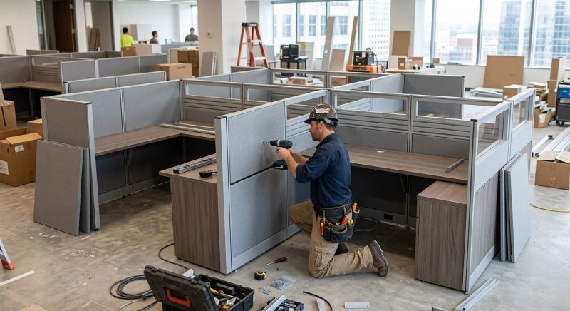 Cubicle Installation in Olathe, KS