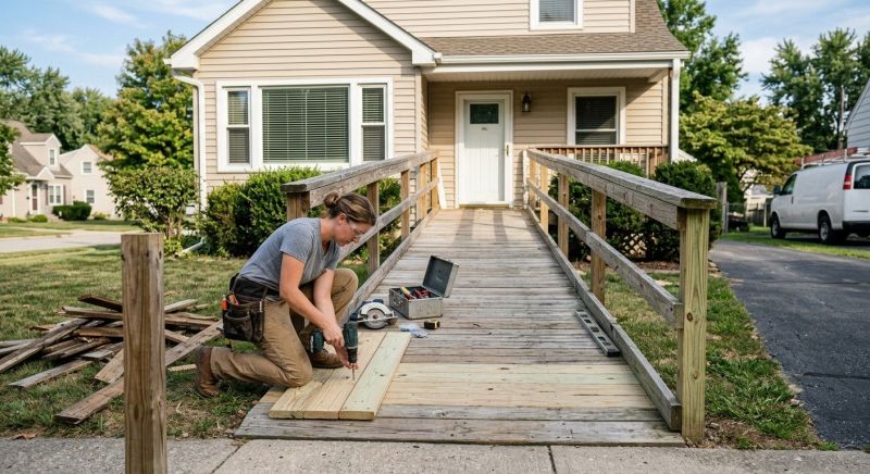 Disability Ramp Repair in Overland Park, KS