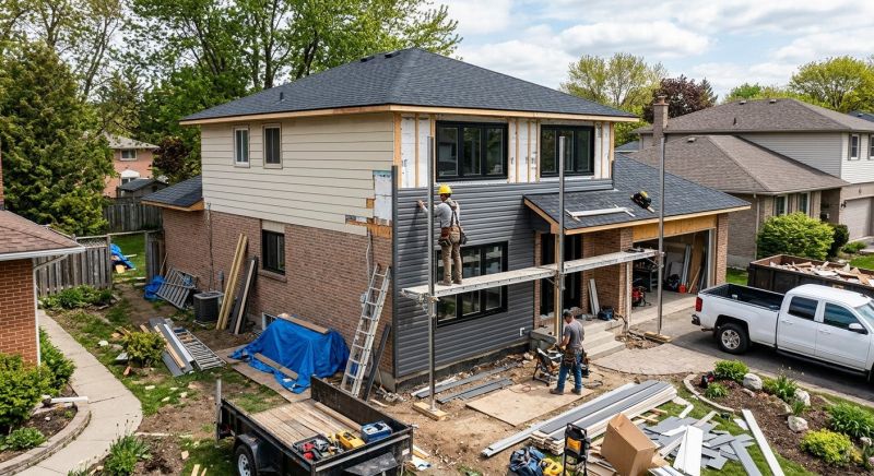 Exterior Renovation in Conroe, TX