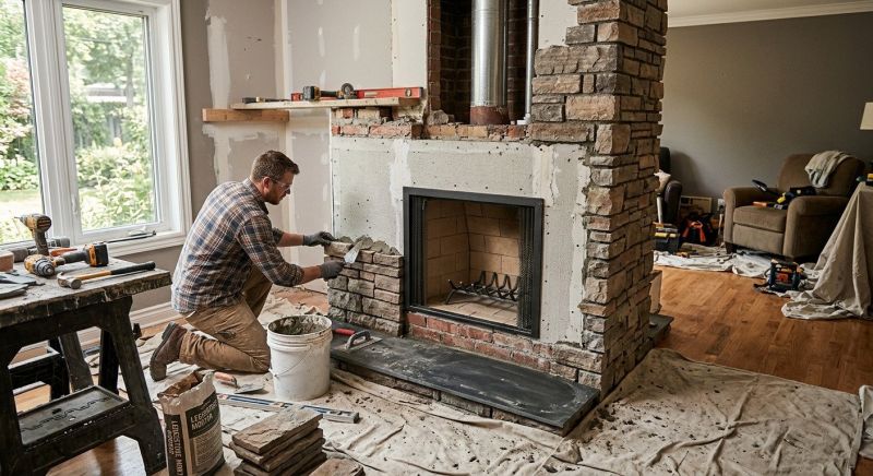 Fireplace Remodeling Service in Conroe, TX