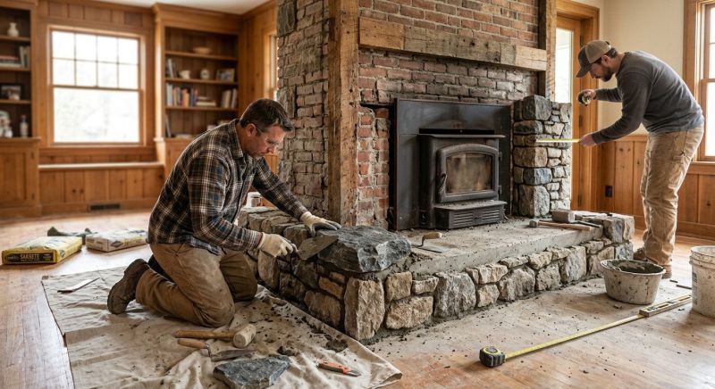 Hearth Remodeling in Katy, TX