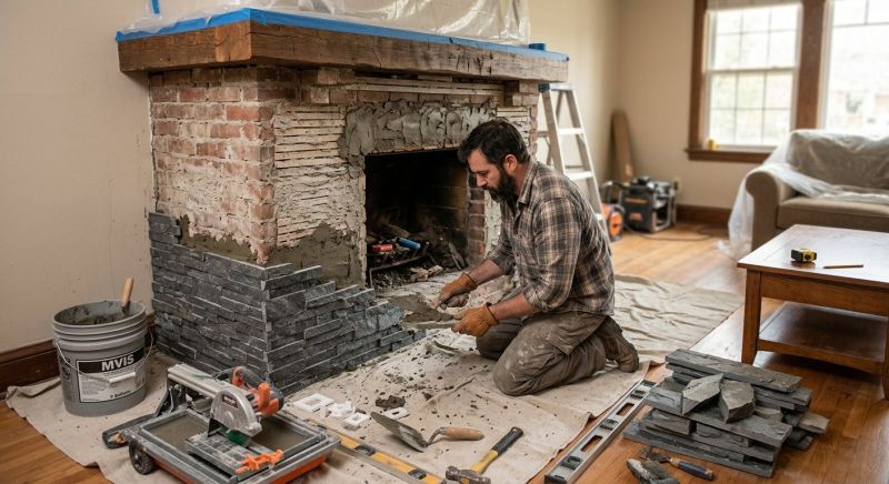 Hearth Remodeling in Houston, TX