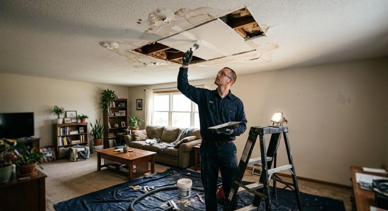 Leaking Ceiling Repair in Katy, TX