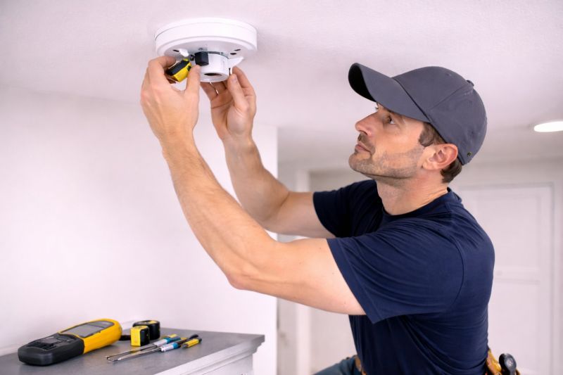Smoke Alarm Battery Replacement in Conroe, TX