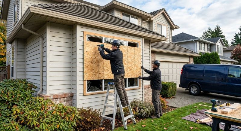 Window Boarding Service in Alpharetta, GA