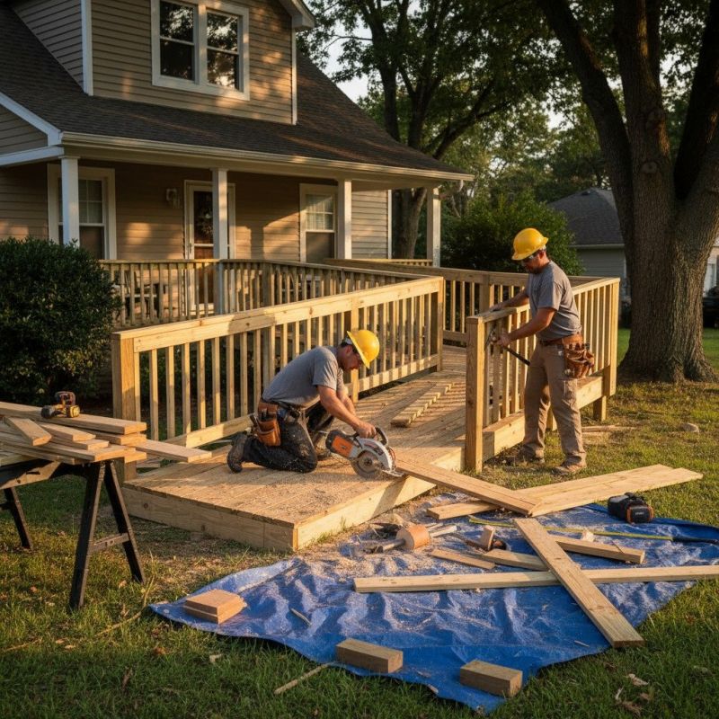 Wood Ramp Repair in Littleton, CO