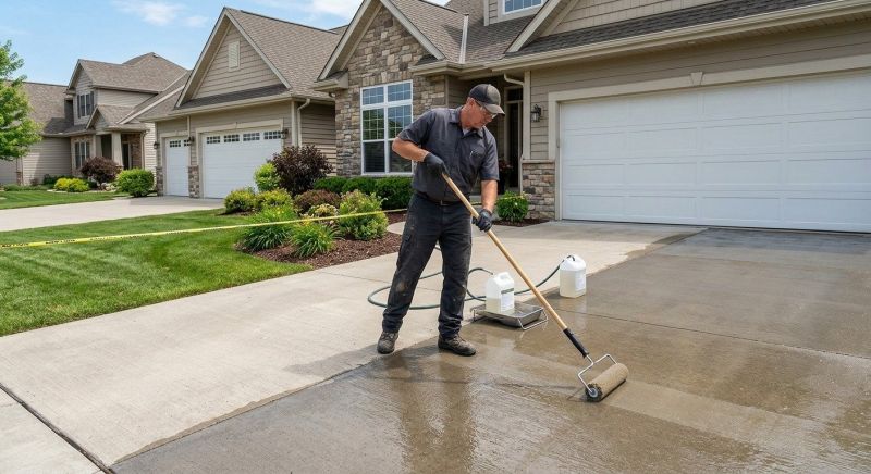 Concrete Driveway Sealing in Kitsap County, WA