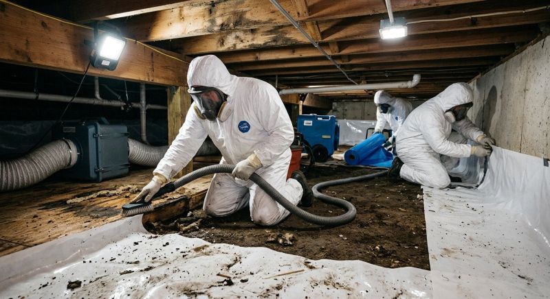Crawl Space Remediation in Santa Rosa, CA