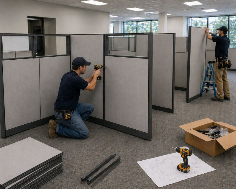 Cubicle Assembly in Overland Park, KS