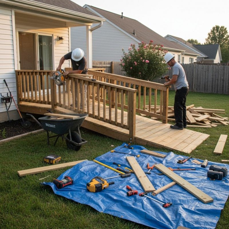 Disability Ramp Repair in Wilmington, NC