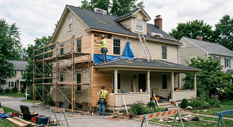 Exterior Renovation in Conroe, TX