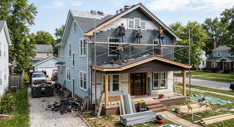 Exterior Renovation in Katy, TX