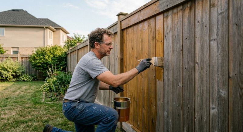 Fence Sealing in Kitsap County, WA