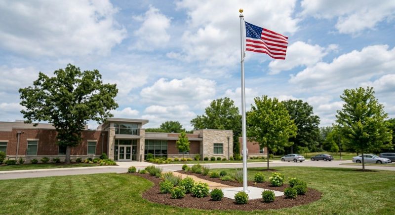 Flagpole Installation in Conroe, TX