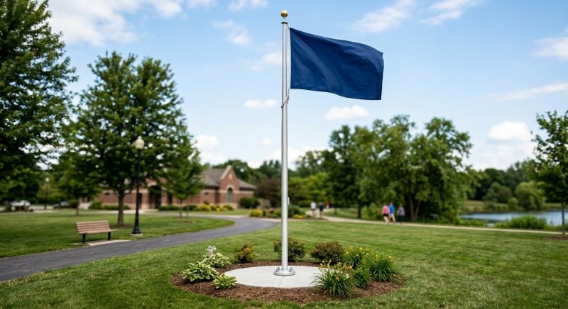 Flagpole Installation in Alpharetta, GA