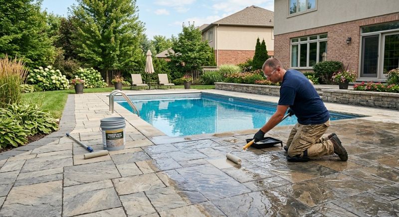 Flagstone Sealing in Kitsap County, WA