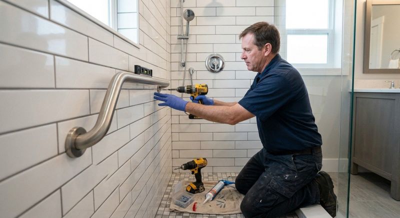 Grab Bar Installation in Kansas City, KS