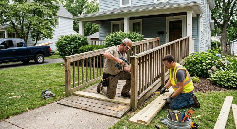 Handicap Ramp Repair in Denver County, CO