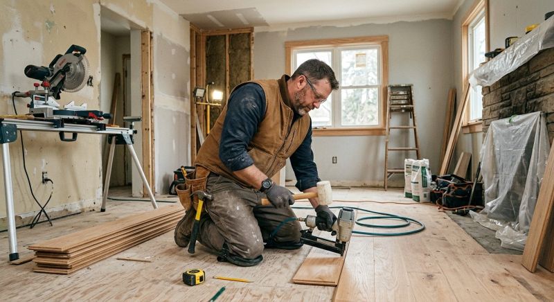 Hardwood Floor Removal in Santa Rosa, CA