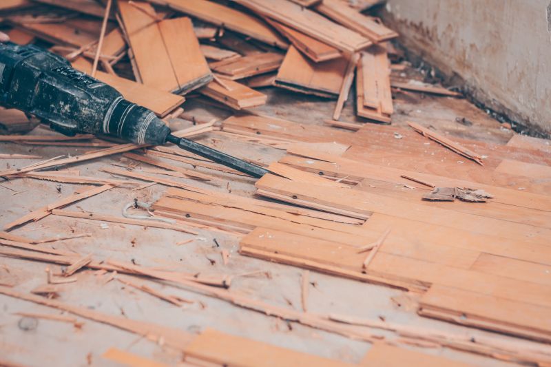 Hardwood Floor Removal in Katy, TX