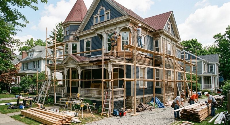 House Restoration in Alpharetta, GA