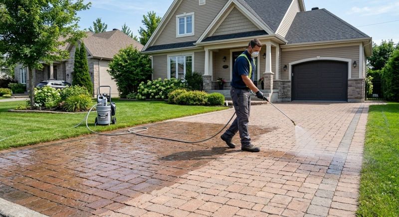 Paver Driveway Sealing in Kitsap County, WA