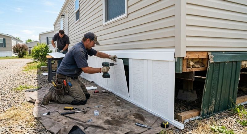 Skirting Replacement in Conroe, TX