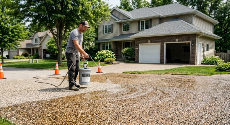 Stamped Concrete Sealing in Kitsap County, WA