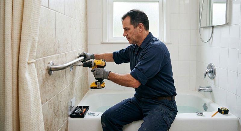 Towel Bar Installation in Kansas City, KS