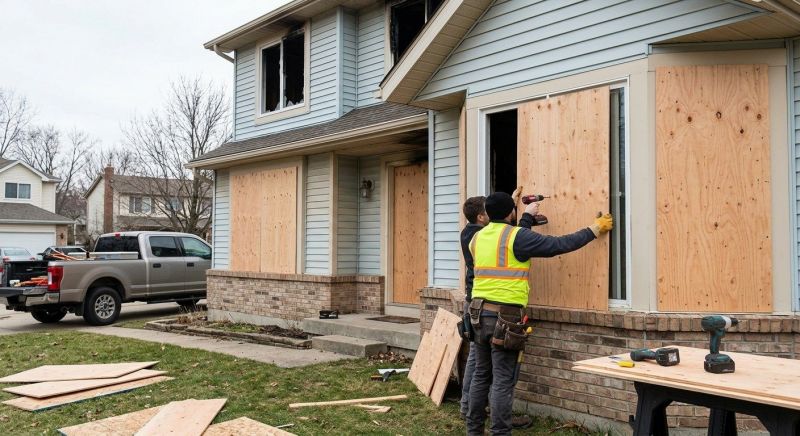 Window Boarding Service in Alpharetta, GA