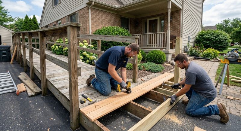 Wood Ramp Repair in Conroe, TX