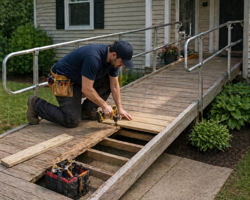 Wood Ramp Repair in Denver County, CO